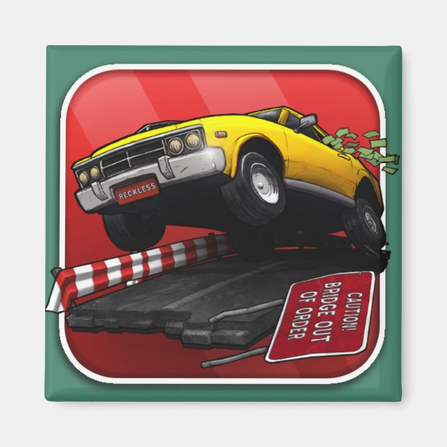 Íman Imagem de Getaway Sem Recepção (Frente)