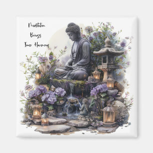 Íman Imagem de Harmonia Buda Watercolor