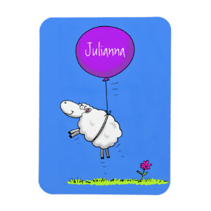 Íman Imagem de humor de desenho animado de balão de ov