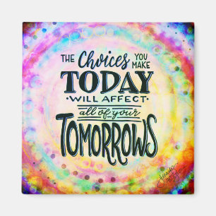 Íman Imagem de Inspirividade das Escolhas de Hoje