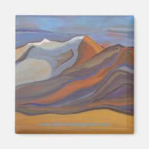 Íman Imagem de Montanhas Blue Mission