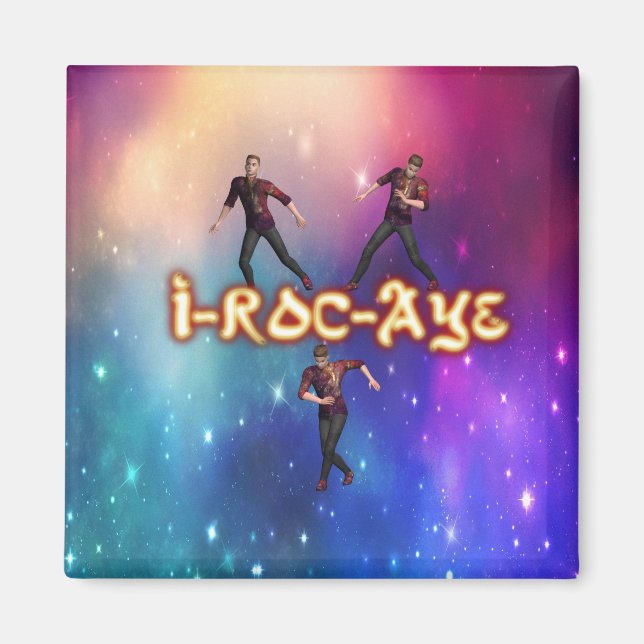 Íman Imagem de Movimentos Seriais I-Roc-Aye (Frente)