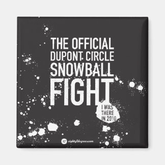 Íman Imagem de Neve Preta