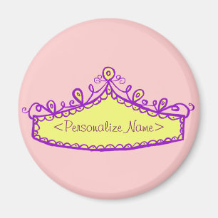 Íman Imagem de Nome Personalizado da Princesa Tiara Ama