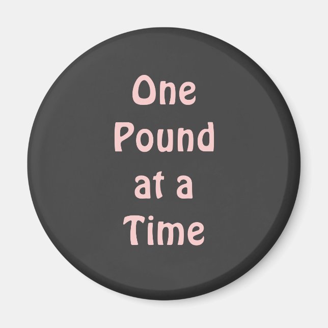 Íman Imagem de Perda de Peso Inspiradora (Frente)