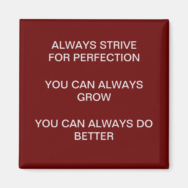 Íman Imagem de Perfeição (Frente)