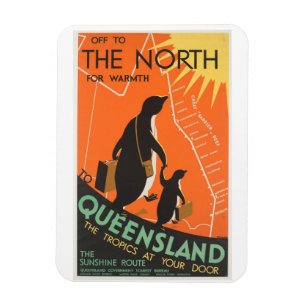 Íman Imagem de Pinguins da Austrália em Queensland