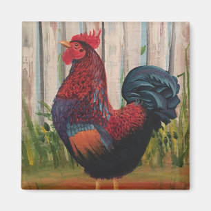 Íman Imagem de Pintura do Galo