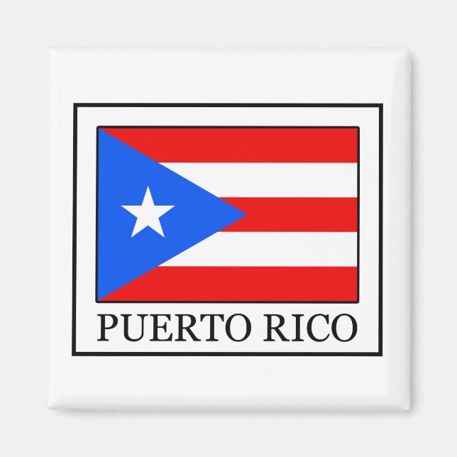 Íman Imagem de Porto Rico (Frente)