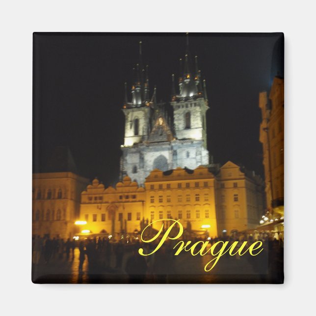 Íman Imagem de Praga (Frente)