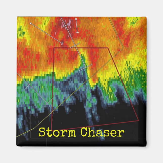Íman Imagem de Radar de Chaser de Tempestade (Frente)