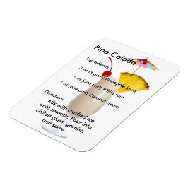 Íman Imagem de Receita de Pina Colada