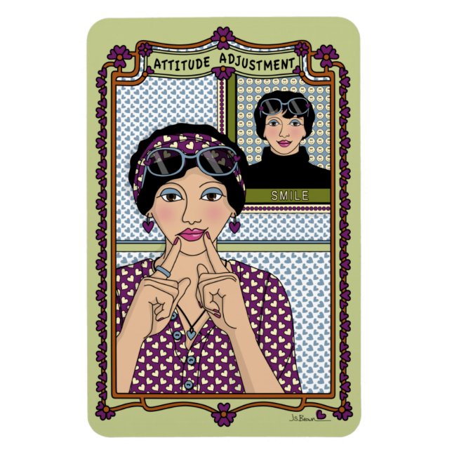 Íman Imagem de Refrigerador de Ajuste de Atitude_A_4x6 (Vertical)