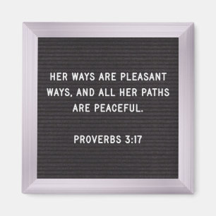 Íman Imagem de scripts - Provérbios 3:17