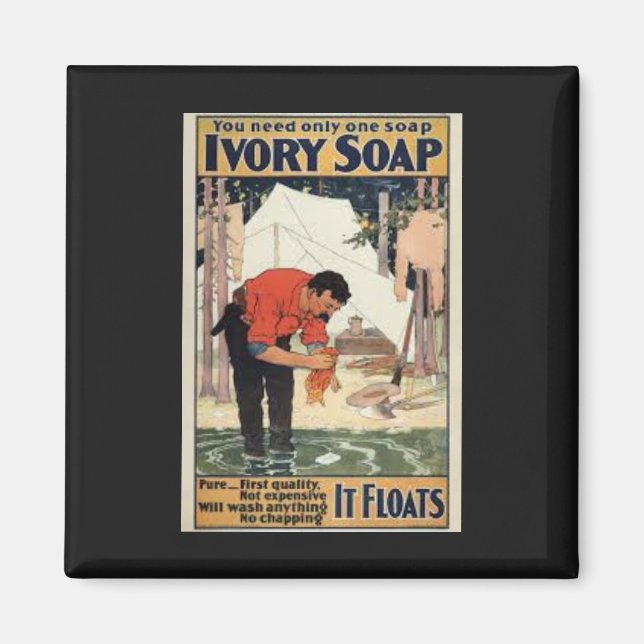 Íman Imagem De Soap E De Ivory (Frente)
