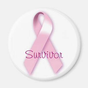 Íman Imagem de Sobrevivência de Fita Rosa