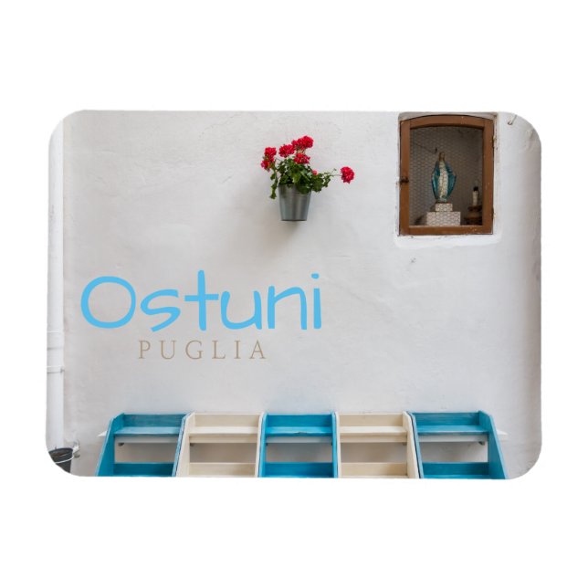 Íman Imagem de texto do altar da Virgem Maria (Horizontal)