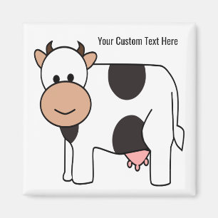 Íman Imagem de texto personalizado com ilustração de