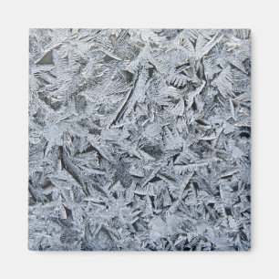 Íman Imagem de Textura de Cristais de Gelado
