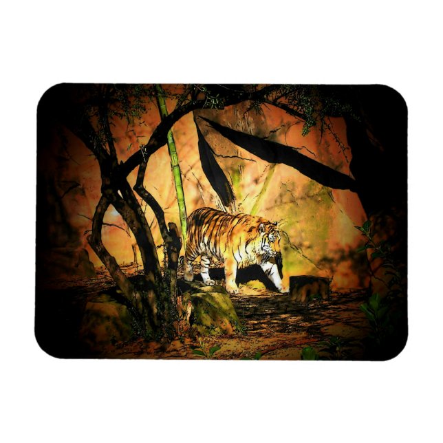 Íman Imagem de Tigre (Horizontal)