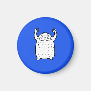 Íman Imagem de Yeti Azul