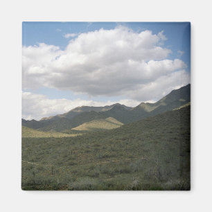 Íman Imagem Decorativa do Deserto do Skyline Cowyboy
