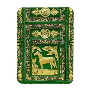 Íman Imagem detalhada da porta cigana