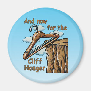 Íman Imagem divertida de Cliff Hanger com Reprodução de
