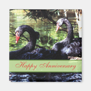 Íman Imagem do aniversário dos Black Swans