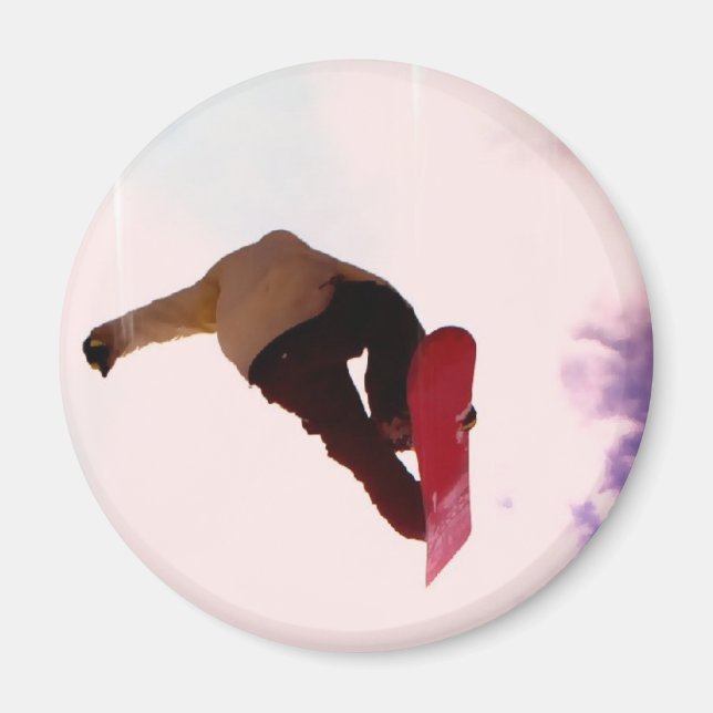 Íman Imagem do Ar Snowboard (Frente)