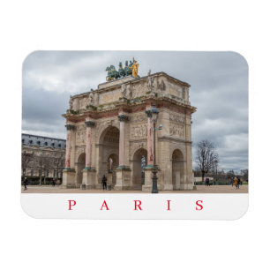 Íman Imagem do Arco de Paris de Triomphe du Carrousel