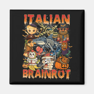 Íman Imagem do Brainrot Italiano Halloween C