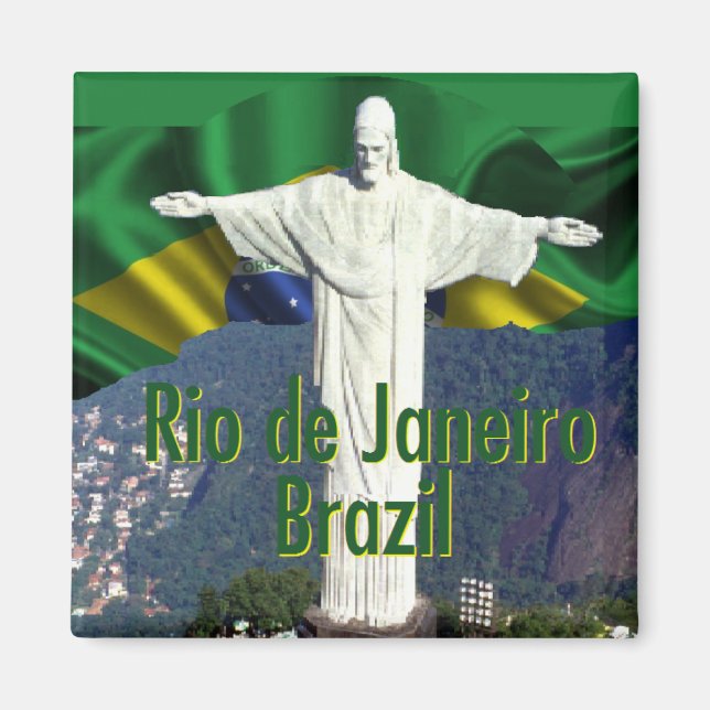 Íman Imagem do Brasil no Rio de Janeiro (Frente)