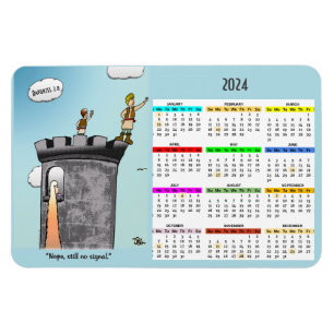 Íman Imagem do Calendário Rapunzel 2024