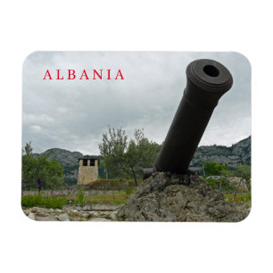 Íman Imagem do canhão do Castelo de Albânia Kruje