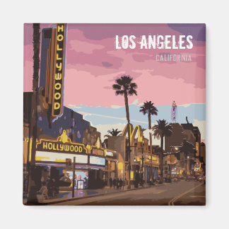 Íman Imagem do clube de púrpura de Los Angeles