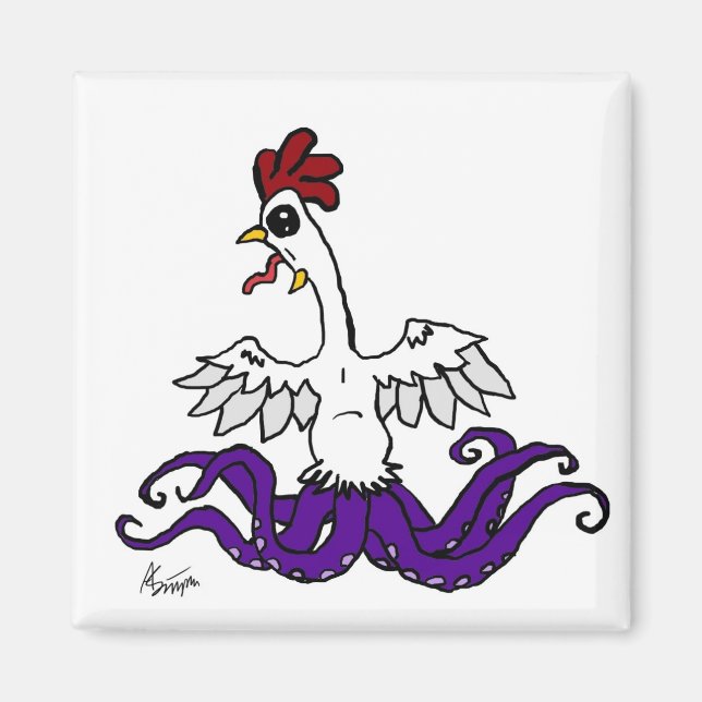 Íman Imagem do Cocktopus (Frente)