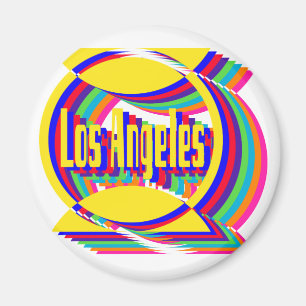 Íman Imagem do Combo 1 da Cor de Los Angeles
