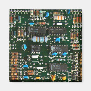 Íman Imagem do Conselho do circuito impresso Eletrônic
