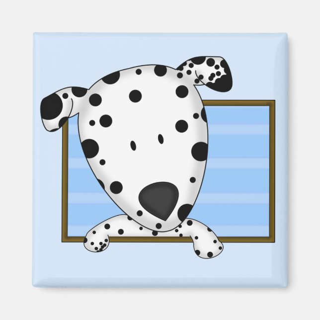 Íman Imagem do desenho animado do Dalmatian Magnet (Frente)