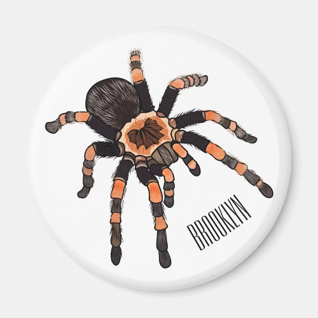 Íman Imagem do desenho de Tarantula (Frente)