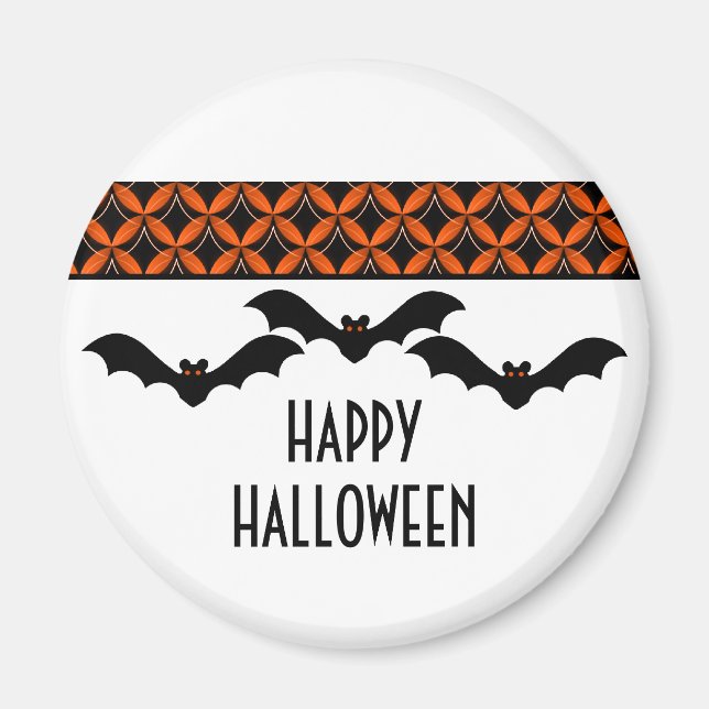 Íman Imagem do Dia das Bruxas do Glam Bats (Frente)
