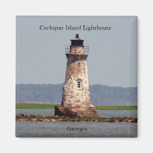 Íman Imagem do Farol da Ilha Cockspur