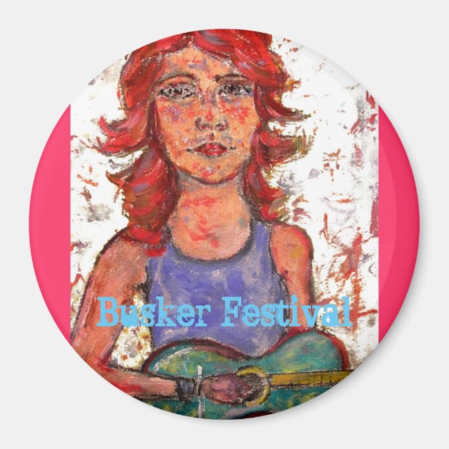 Íman Imagem do Festival Busker (Frente)