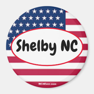 Íman Imagem do frigorífico NC Patriotic Shelby