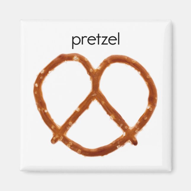 Íman Imagem do frigorífico Pretzel (Frente)