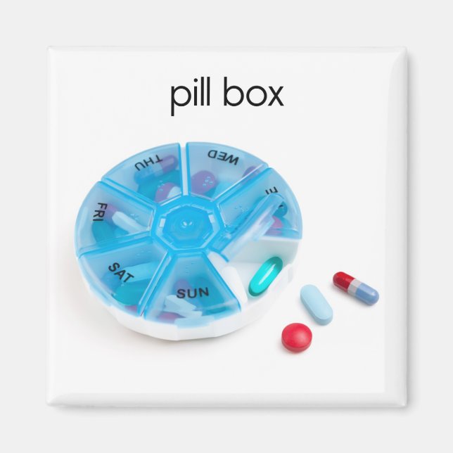 Íman Imagem do Frigorizador da Caixa de Pílula (Frente)