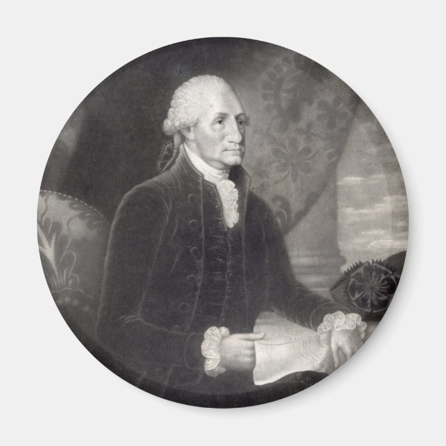 Íman Imagem do George Washington Portrait (Frente)