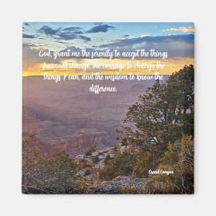 Íman Imagem do Grand Canyon de oração serenidade