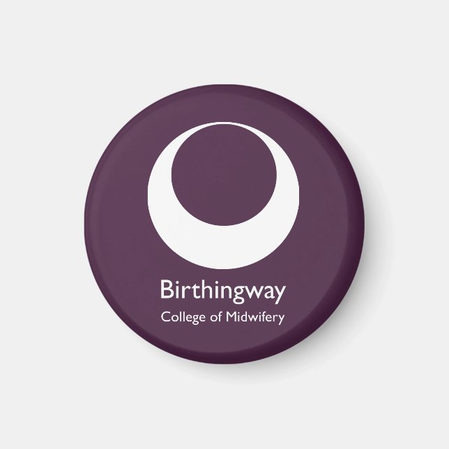 Íman Imagem do logotipo Birthingway (Frente)